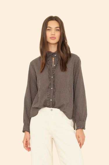Black Pepper Amelie Shirt-Tops-Xirena-Debs Boutique
